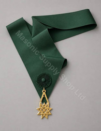 Royal Order of Scotland Green Sash (Gordon) with Jewel