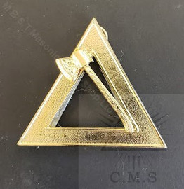   Royal Ark Mariner Officer Collar Jewel  Gold Finish   Warden