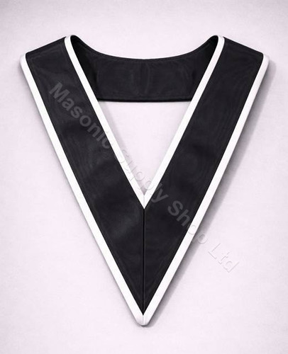 Black Collaret with White trim
