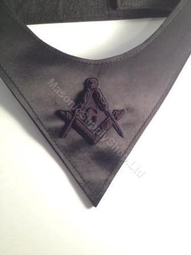 Black on Black Masonic Cravat