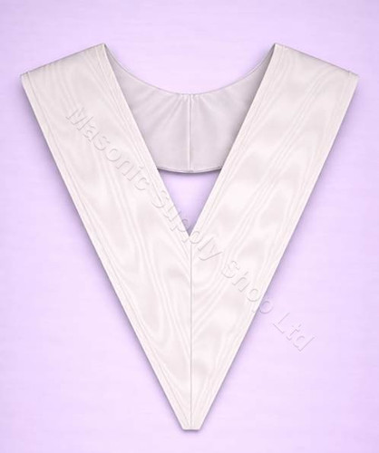 White Officers Collar