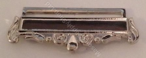 JEWEL NAME BAR BOTTOM  SILVER  15