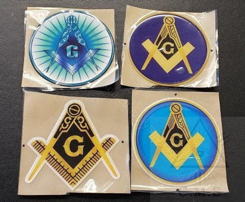 Masonic Car Decals