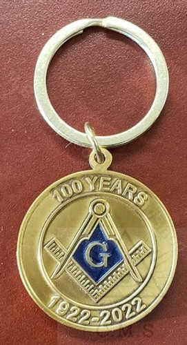 Sample Only  Masonic Custom Made Lodge Key Chain
