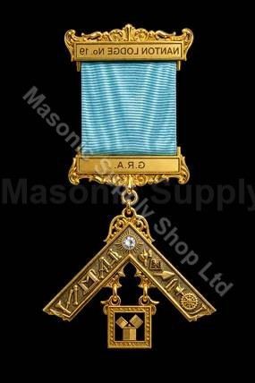 Masonic Past masters jewel