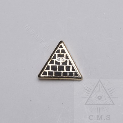 Masonic Pyramid Lapel pin