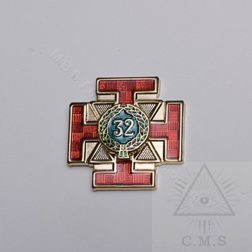 Scottish rite lapel pin