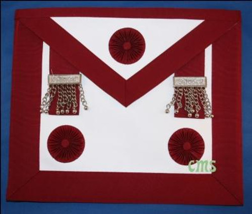 Master Masons Apron  RED