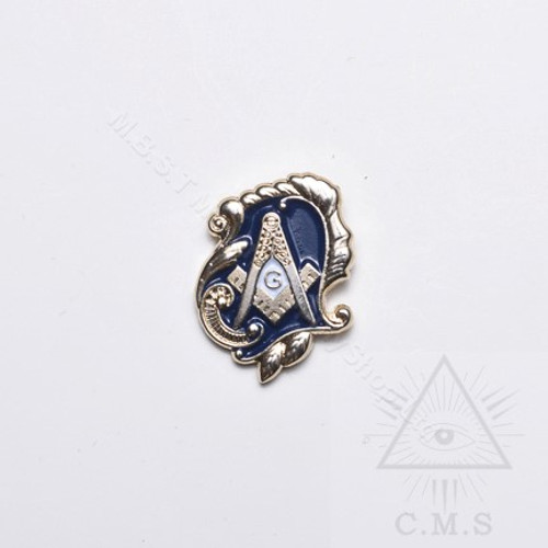 Masonic lapel pin