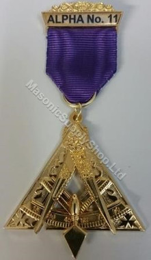 Cryptic Rite P.T.I.M Jewel West & Ontario - Masonic Supply Shop Canada