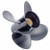 SOLAS 4 Blade High Thrust Alloy prop to suit Evinrude & Johnson USA made 8-15hp outboards