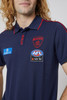 Melbourne Demons AFLW S7 Mens Media Polo