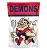 Melbourne Demons Retro Wall Flag