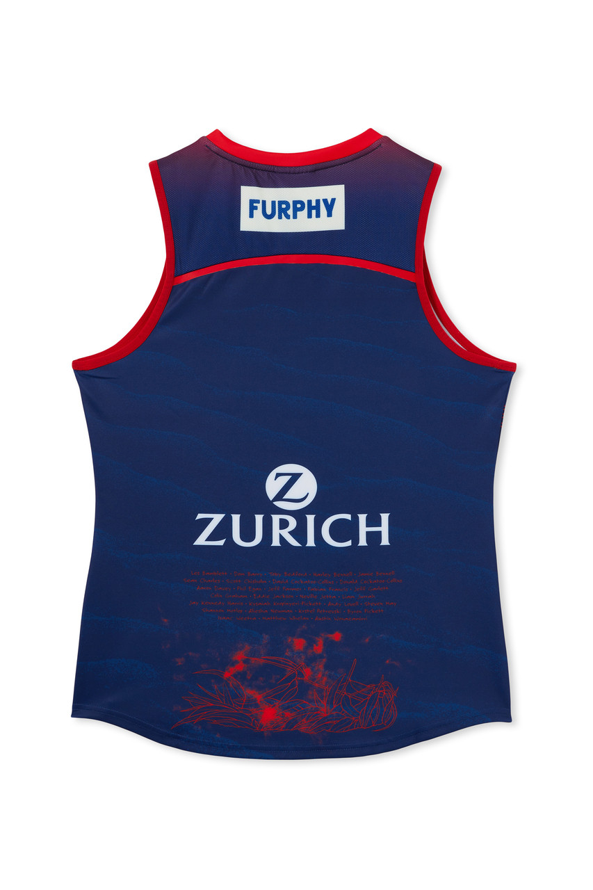 【海外Ｌサイズ】AFL メルボルン・デーモンズ トレーニングガーンジー 海外Lサイズ】AFL メルボルン・デーモンズ トレーニングガーンジー