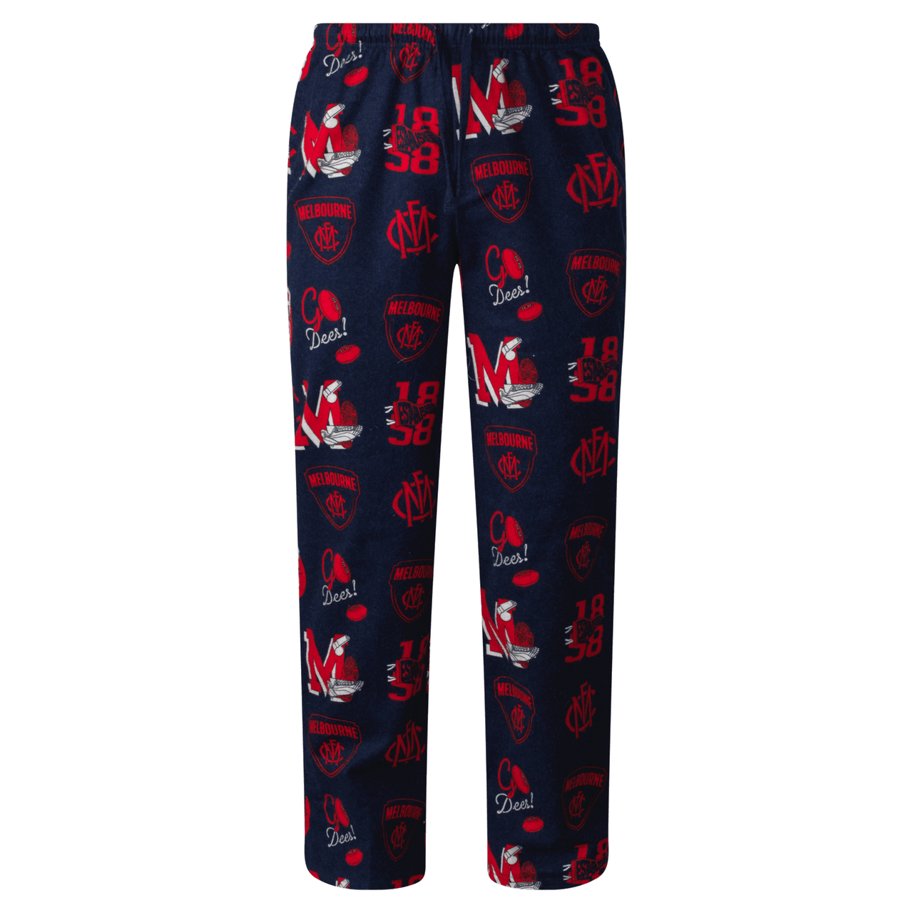 Melbourne Demons W22 Mens Flannel Pant - Melbourne Football Club