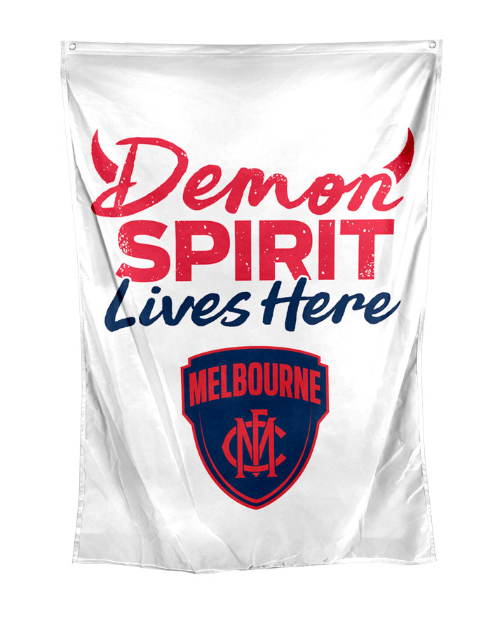 Melbourne Demons Spirit Wall Flag