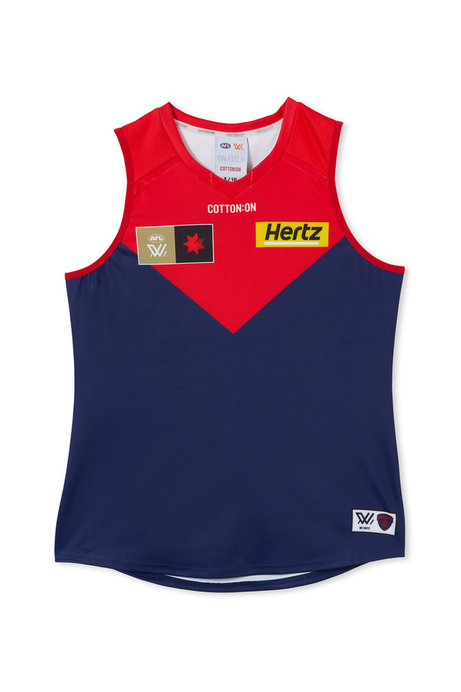 【海外Lサイズ】AFL メルボルン・デーモンズ トレーニングガーンジー 海外Lサイズ】AFL メルボルン・デーモンズ トレーニング