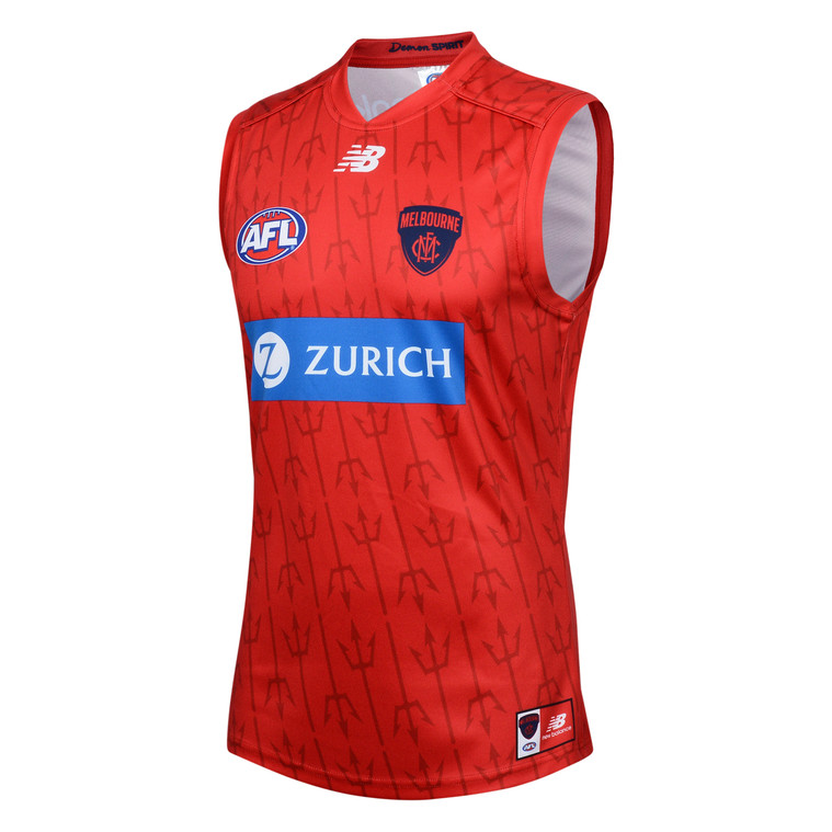 【海外Ｌサイズ】AFL メルボルン・デーモンズ トレーニングガーンジー Melbourne Demons 2025 Authentic Training Guernsey – The AFL
