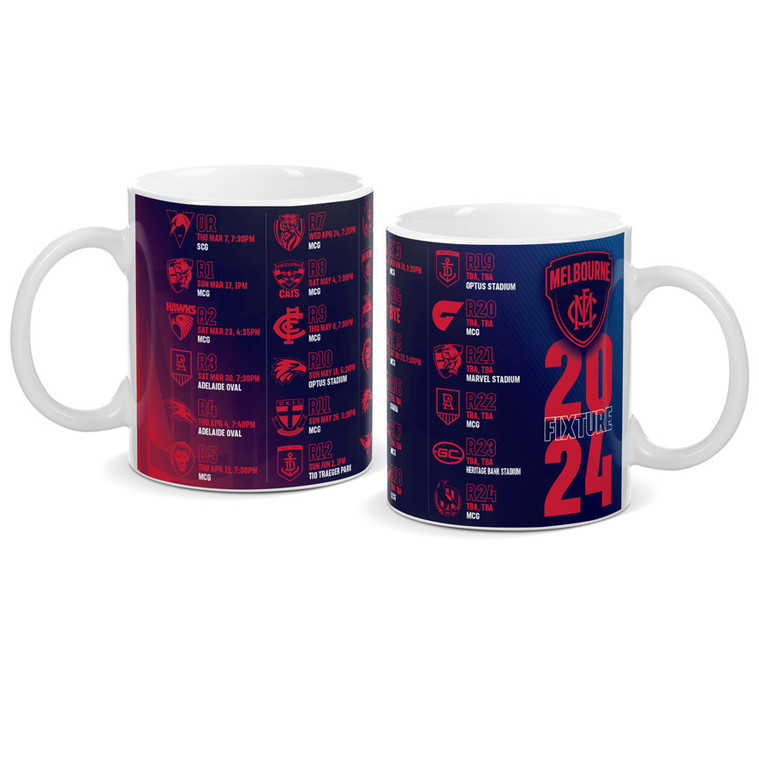 Melbourne Demons Fixture Mug