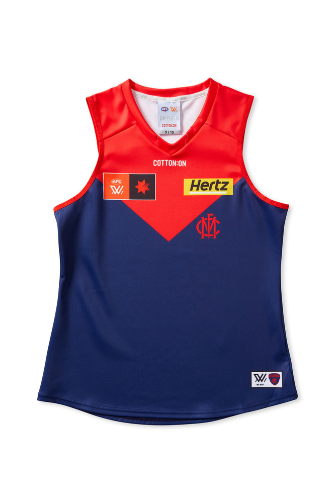 Melbourne Demons AFLW S10 Home Guernsey