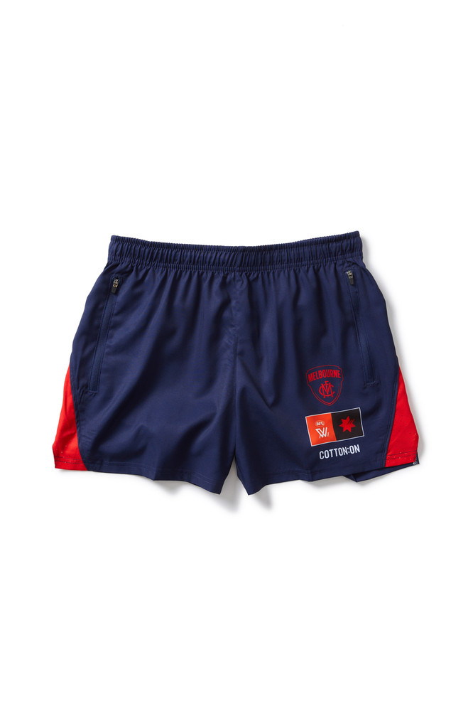 Melbourne Demons AFLW S10 Womens Travel Shorts