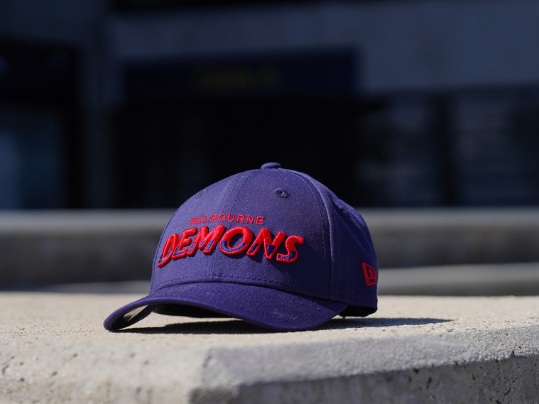 Melbourne Demons New Era 970 Split Stretch Toddler Cap