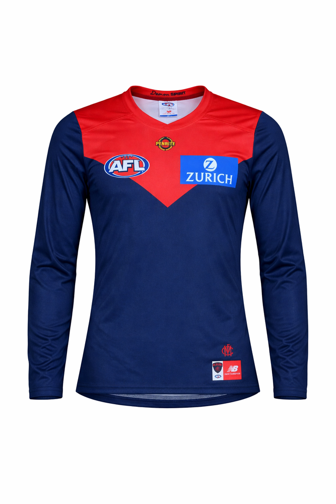 Melbourne Demons NB 26 Adult L/S Home Guernsey