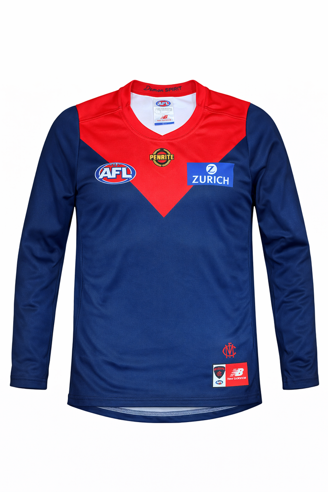 Melbourne Demons NB 26 Youth L/S Home Guernsey