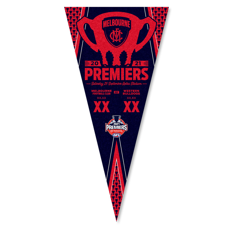 Melbourne Demons Premiers Pennant Score