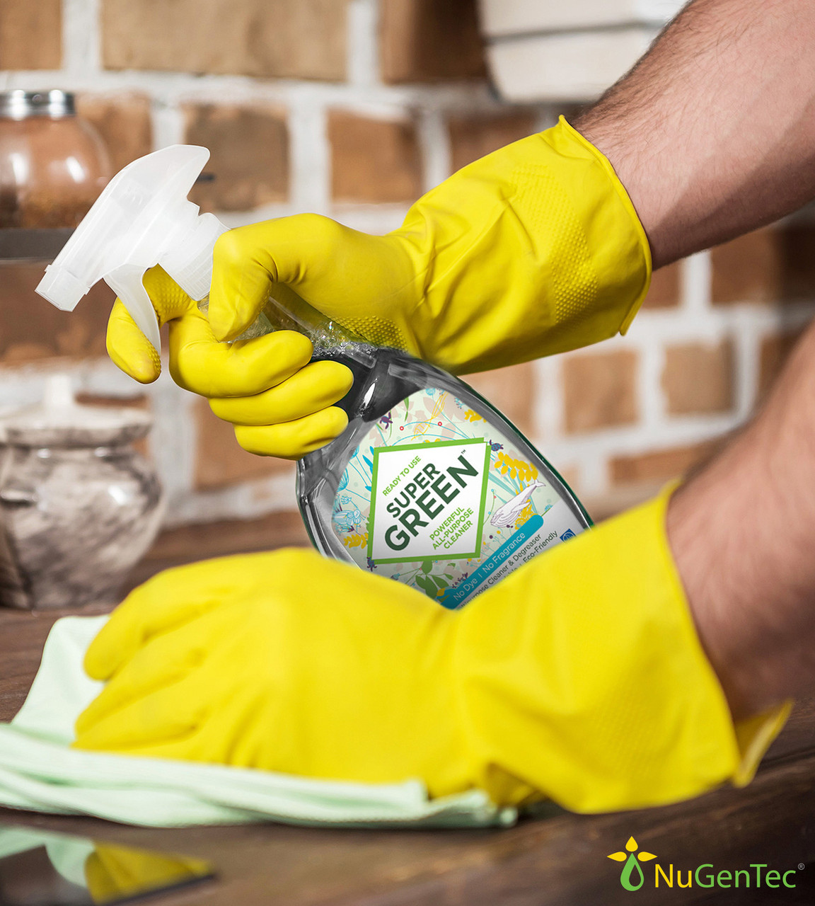 SuperGreen® Ready to Use Plant Based All-Purpose Cleaner with NO