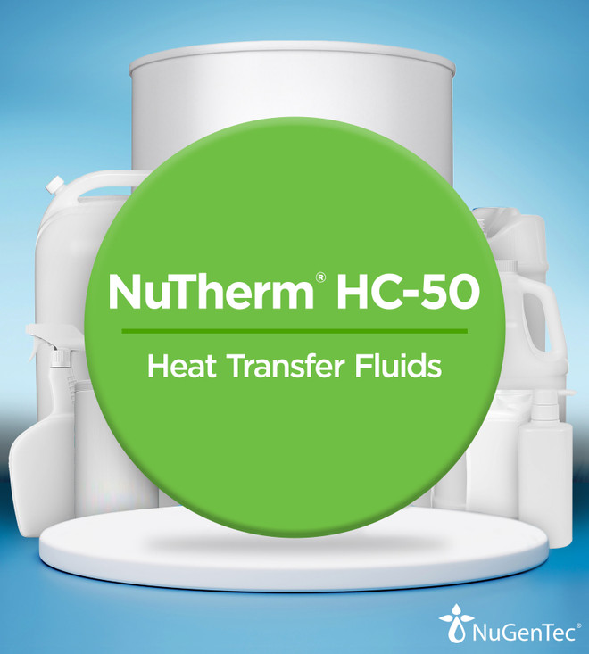 NuTherm® HC-50 High performance, Potassium Formate/Water-based closed system heat transfer fluid ideal for low temperature applications