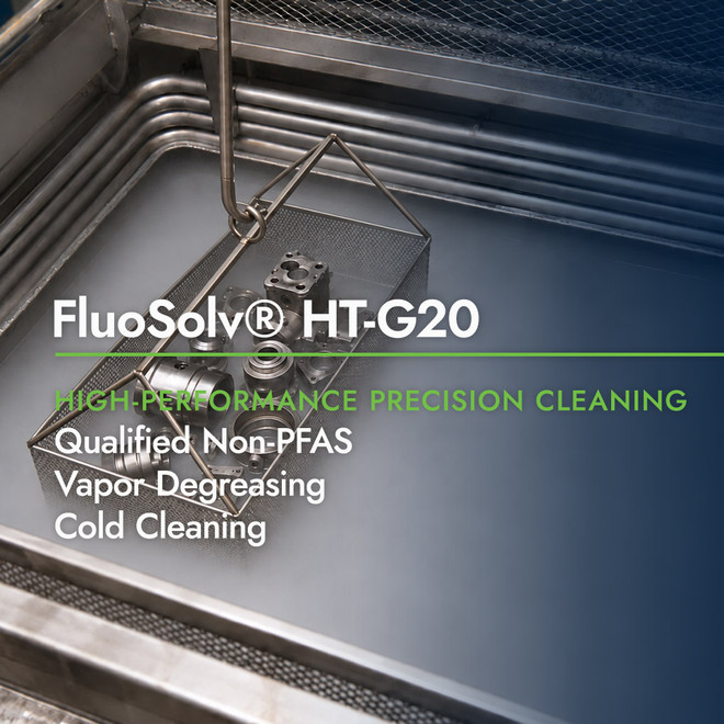 FluoSolv® HT-G20 High-Performance Vapor Degreasing Solvent