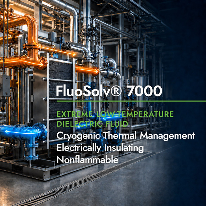 FluoSolv® 7000 Low-Temperature Dielectric Heat Transfer Fluid