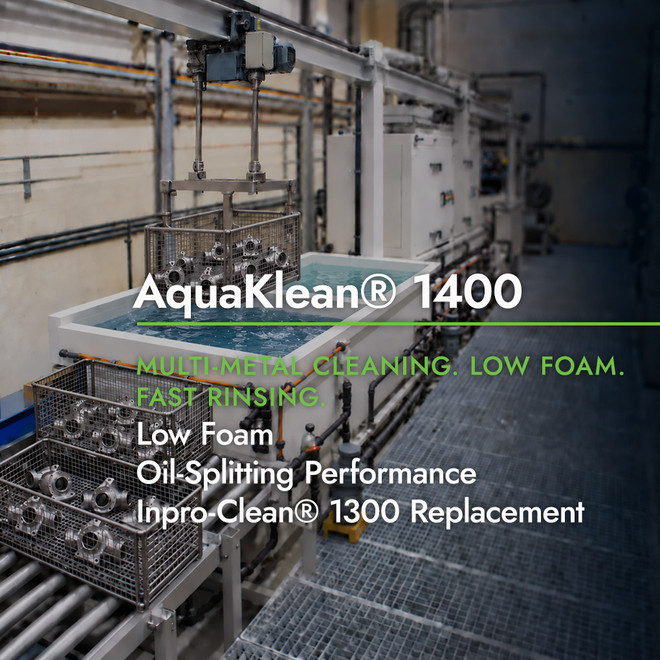 AquaKlean® 1400 Multi-Metal Cleaner & Degreaser