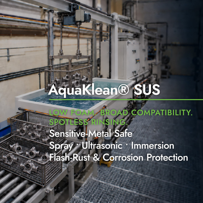 AquaKlean® SUS Multi-Metal Spray, Ultrasonic & Soak Cleaner