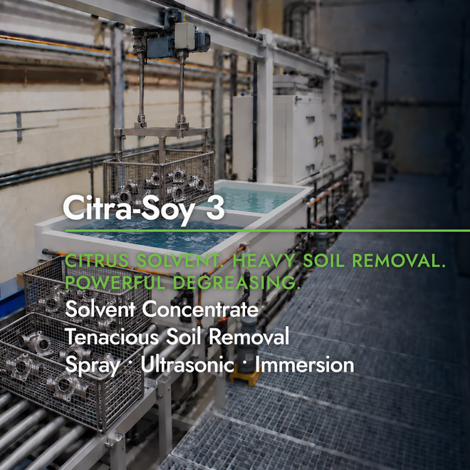 Citra-Soy 3 Bio-Based Solvent Cleaner & Degreaser