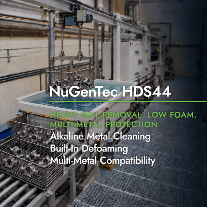 NuGenTec HDS44 Heavy-Duty Alkaline Metal Cleaner