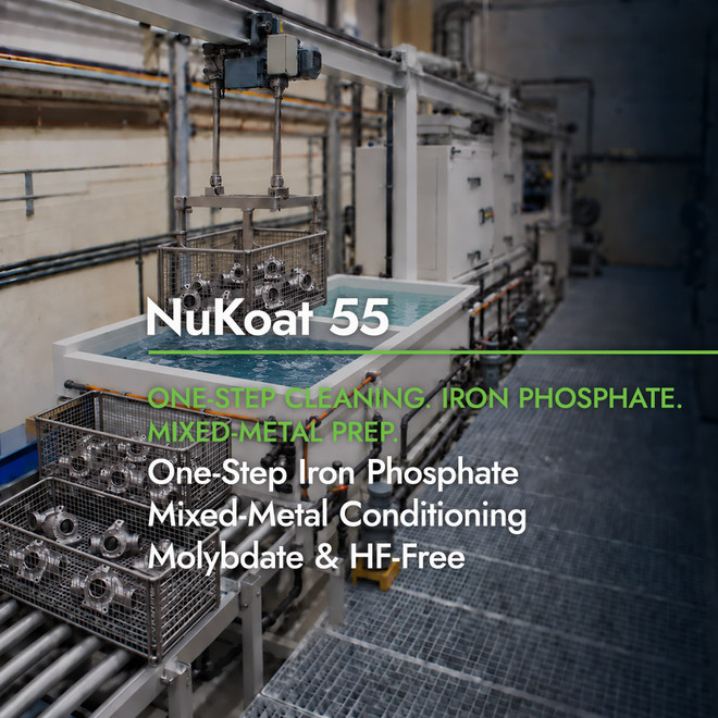 NuKoat 55 Iron Phosphate Cleaner & Conversion Coating