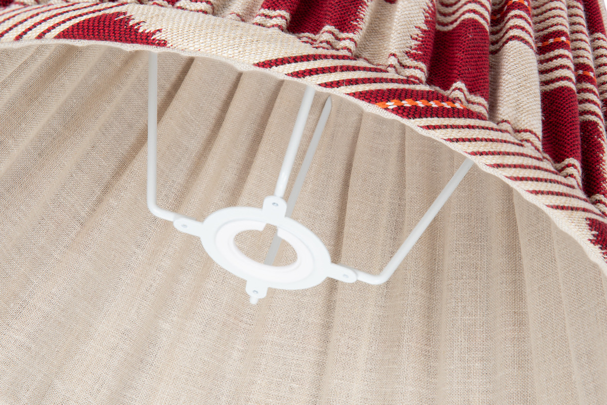 14” Lost and Found Ruby Lampshade | Christopher Farr Cloth