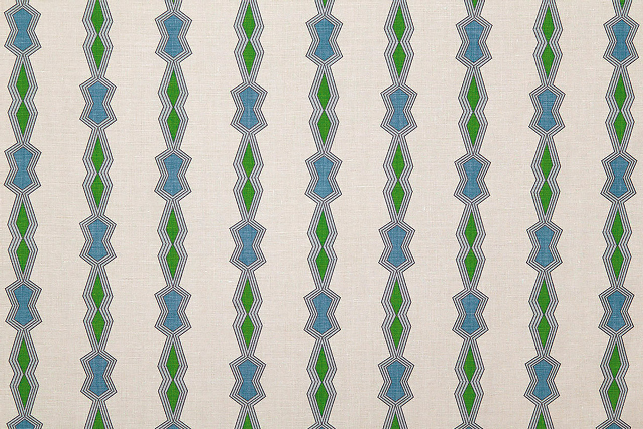 Chicago Geometric Stripe Fabric by El Ultimo Grito