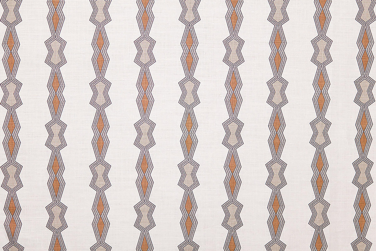 Chicago Geometric Stripe Fabric by El Ultimo Grito