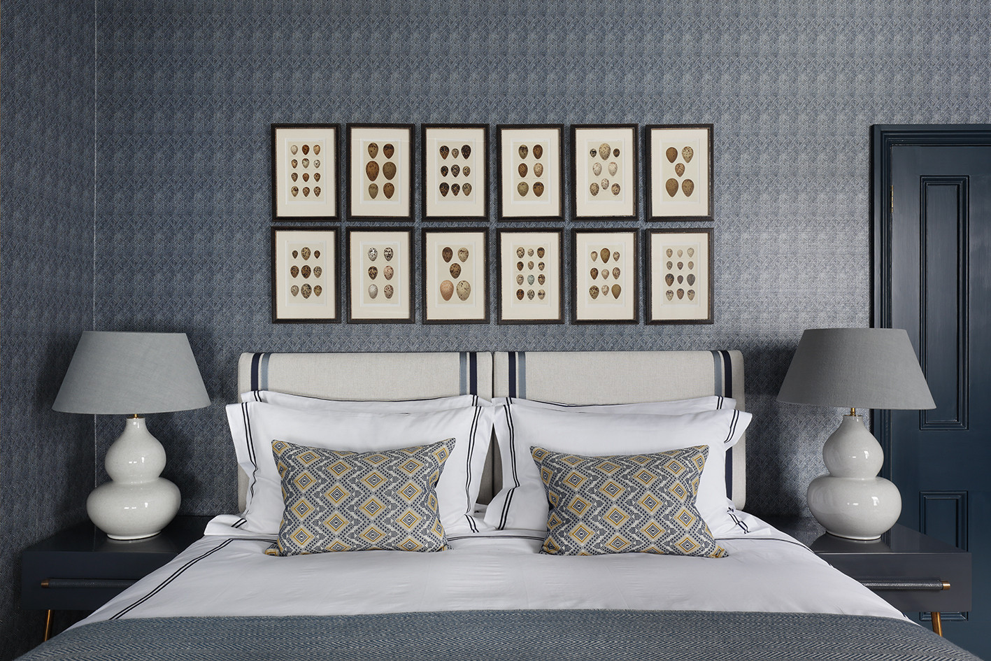 Belge Raffia Wallpaper by Barron & Larcher | Christopher Farr Cloth