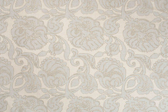 Anna floral linen fabric in grey tones with a repetitive floral pattern, designed by Michael Szell for Christopher Farr Cloth. Anna floral linen fabric in grey tones with a repetitive floral pattern, designed by Michael Szell for Christopher Farr Cloth.