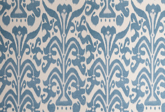 Belfour Damask Cobalt Colourway - Deep blue tones on textured wallpaper by Michael Szell.