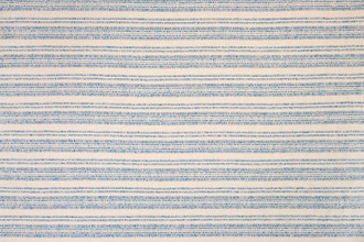 Soft striped weave in denim blue tones with subtle texture and earthy undertones, ideal for cushions and upholstery.