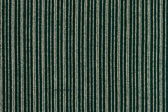 Divide Woven Fabric in Emerald, with vibrant green and neutral stripes in a textured weave, offering a bold and refreshing accent for interiors.