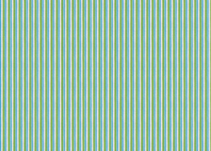 Peace and Love Performance Fabric in prato with green and blue pinstripe detailing on a performance base, combining fun and function.
