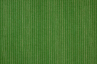Algonquin fabric in bright green colour, has ticking stripe in vertical lines in white.