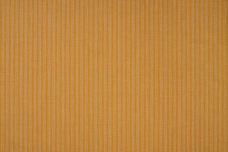 Algonquin fabric in yellow colour, has ticking stripe in vertical lines in white.