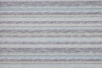 Outdoor performance woven, fabric shades of blue striped